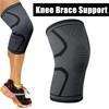 2 Pcs Knee Support for Women/Men - Compression Sleeve Brace