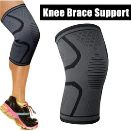 2 Pcs Knee Support for Women/Men - Compression Sleeve Brace for Arthritis, Joint Pain, Ligament Injury, Meniscus Tear, ACL, MCL, Tendonitis, Running, Squats, Sports (Green) (L Size)