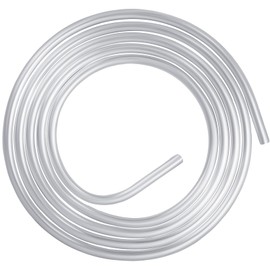 MuHize 10 ft 3/8 Aluminum Hard Fuel Line, 3/8" Aluminum Tubing, Flexible Metal, Easy to Bend and Corrosion Resistance, for Plumbing Fuel/Oil/Water/Air Systems