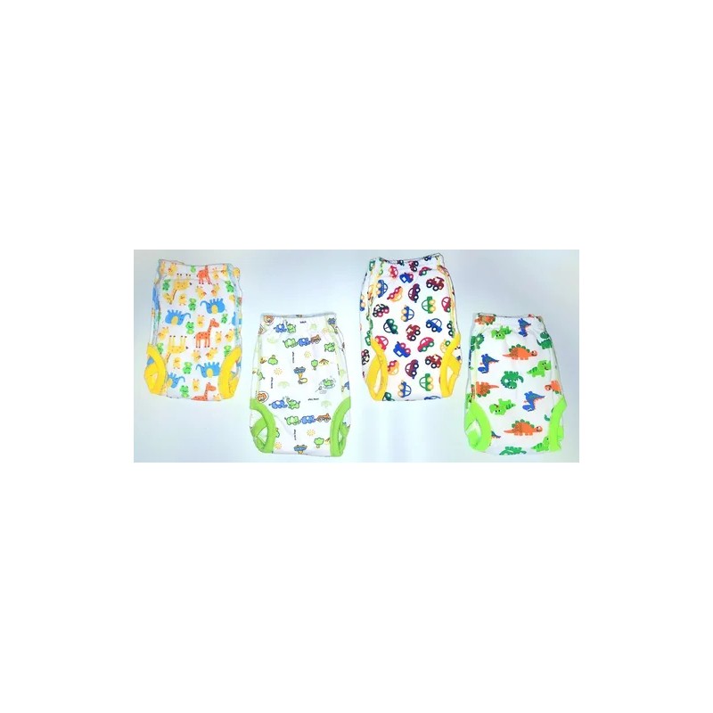 4 Pack Calzones Entrenadores Absorbentes Ecológicos Algodón