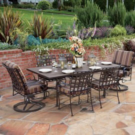 Project Patio - 1-1/2" Wrought Iron Patio Furniture Feet Caps (24-Pack), Chair Leg Floor Protector Replacements for Outdoor Metal Tables and Chairs