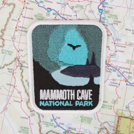 Mammoth Cave Iron on Travel Patch - Great Souvenir or Gift for travellers