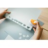 Fiskars Motive Lever Punch, Heart, Diameter 2.5 cm, for Left