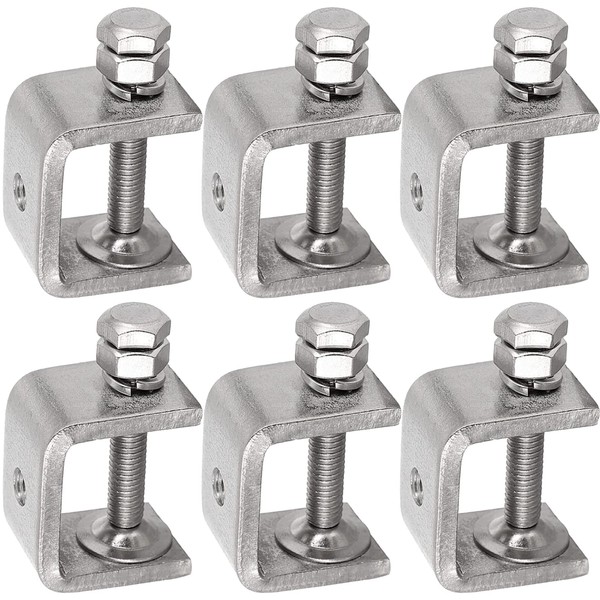 WEKBOSS Small C Clamps for Woodworking 30mm, Heavy Duty Metal