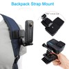 PellKing Head Strap Mount Backpack Clip Mount Kit with 360