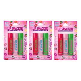 Lip Smacker Kit Bálsamos Lip Smacker 3 Tríos Original & Best