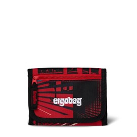 ergobag Neck Pouch, Mini Wallet with Change Compartment, Viewing Window for Girls and Boys, AlarmBärreitschaft - Red, One size fits all