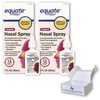Nasal Spray Decongestant- Equate Original 12 Hour Max Strength, 1.0