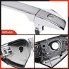 A-Premium Front Left Driver Side Exterior Door Handle with Keyhole