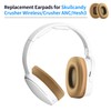 Ohrpolster für Skullcandy Crusher Wireless/Crusher EVO/Crusher ANC/Hesh3 Ersatz-Ohrpolster (Light Coffee)