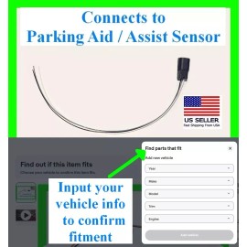 fits Dodge Jeep Ram Parking Assist Sensor Harness Connector Plug Park Aid
