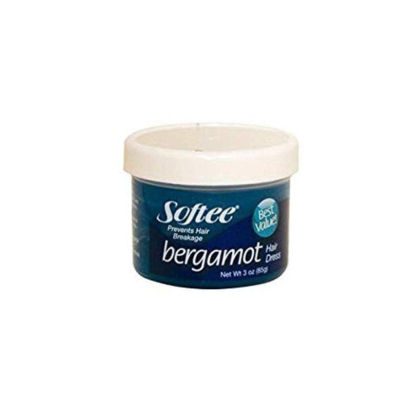 Softee Softee bergamot hair dress 3 ounce, Blue, 3 Ounce