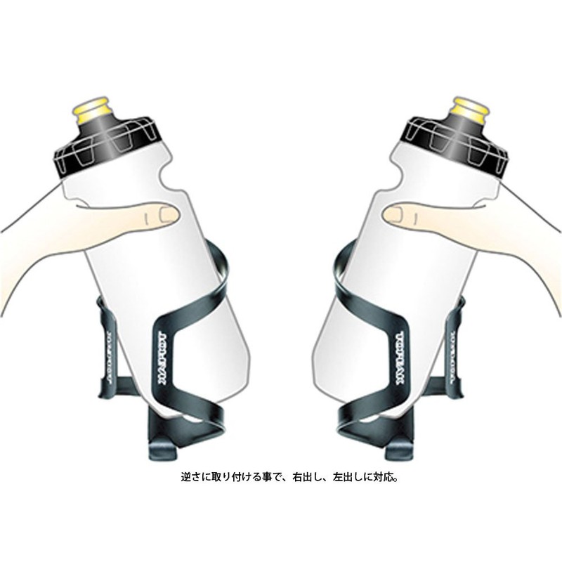 Topeak Unisex's DualSide Cage Bottle, Black, One Size