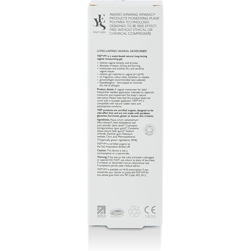 Natural Herb YES VM organic vaginal moisturising gel, 100ml