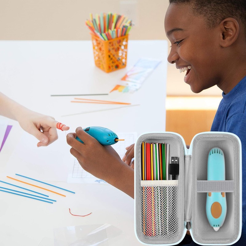 Leayjeen Storage Case Compatible with 3Doodler Start+ Essentials for 3D