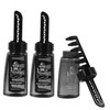 OHPHCALL Hair Gel Men's Styling Gel Bottle Comb Hair Wax