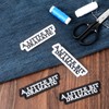 Mabor 4 Pcs Funny Iron On Patches, A Little Bit