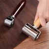 sourcing map Seam Roller for Leather 1" 26mm Carbon Steel