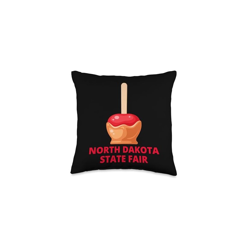 North Dakota State Fair Caramel Apple Candy County Fair Throw