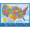 2 Pack - Giant World Map & US Map Poster