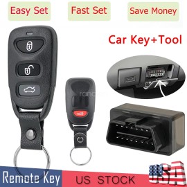 Unbranded Key Programmer + Remote Fob 4 Button for Hyundai Sonata 2006 2007 2008 2009 2010