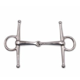 AMKA Toggle Snaffle Bit Solid Stainless Steel Thickness 18 mm Rings 45 mm