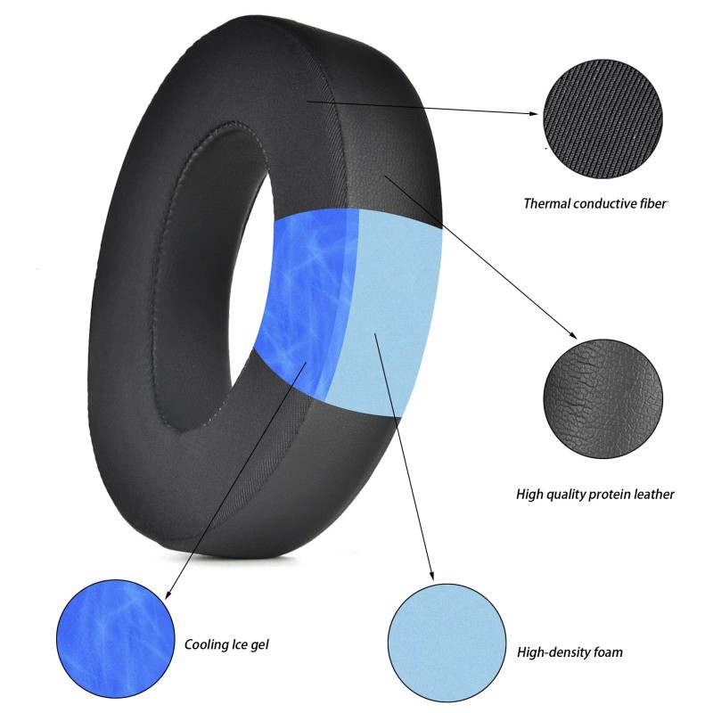 For Bose Cooling-Gel Ear Pads Cushion Replacement for Bose 700