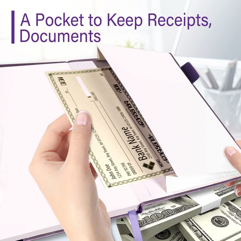 Check Registers for Personal Checkbook, Blugool Checkbook Register with Check