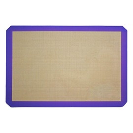 Soro Essentials- 24-1/2" x 16-3/8" Full Size Silicone Baking Mat fits Full Size Pan- Double-sided Silicone Mats Pastry Baking Sheet for Baking Oven Baking Sheet for Making Cookies Macaroons Bread