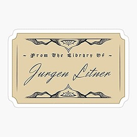 decal Pack of 2 3in Stickers - Magnus Leitner Jurgen The Archives TMA Sticker Graphic - Die Cut Sticker, High Resolution Top Grade Vinyl