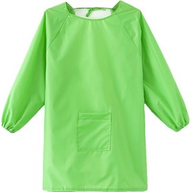YeeHeen Art Smock Artist Painting Apron Waterproof Long Sleeve Smock with Pocket Green XXXL