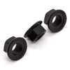Glvaner 3/8-16 Stainless Steel Hex Flange Nuts, Hexagon Head Serrated