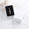 Engravable Cremation Urn Necklace for Ashes Cylinder Pendant Ashes Keepsake
