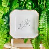 BAT TRANG Zodiac Jewelry Dish, Aquarius Trinket Tray, Horoscope Ring