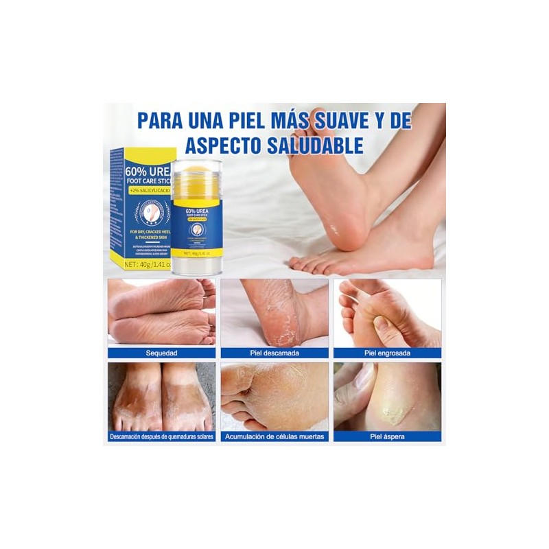NEARPOW 2 Pack Crema Hidratante para Pies, Repara e Hidrata