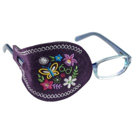 Eye Patch- Flowers Pocket Patch for Children by Patch Pals…… (Right Eye Coverage)