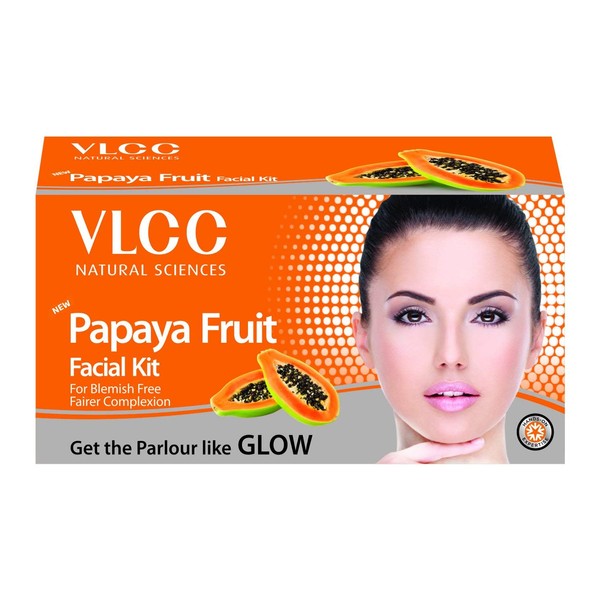 Vlcc Papaya Fruit Facial Kit, 60Gm