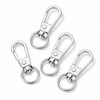 Thfaeyta 4Pcs Swivel Lobster Clasps, Snap Hooks for DIY Keychain