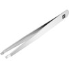 ZWILLING slanted tweezers for precise eyebrow hair removal, polished stainless