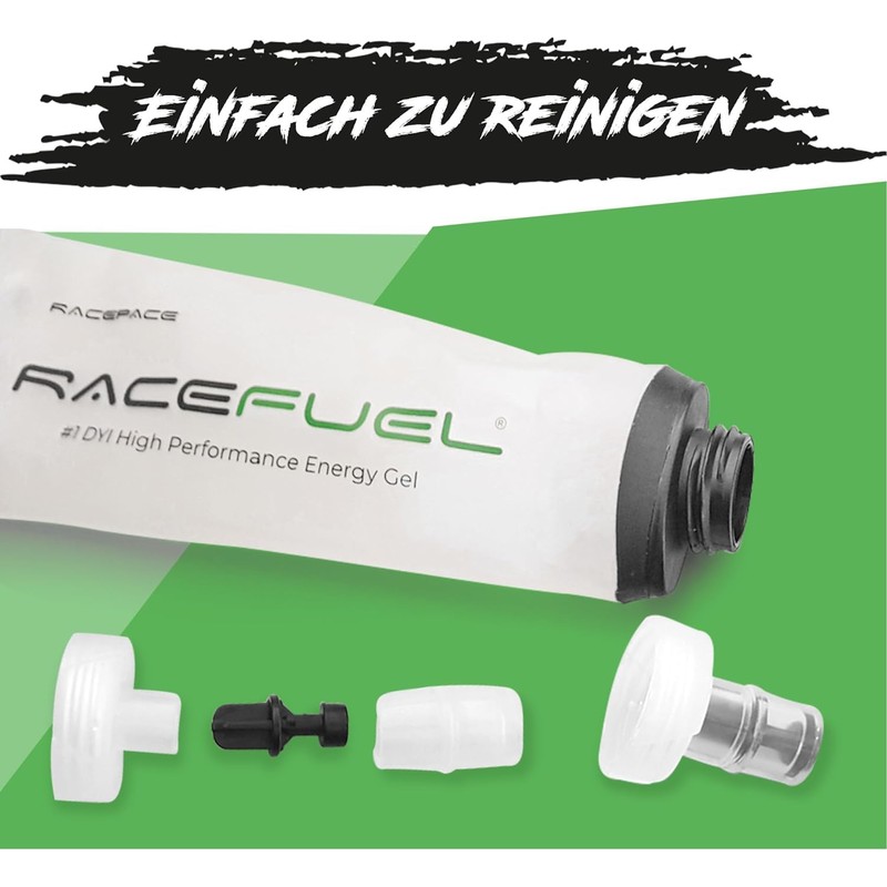 RACEPACE RaceFuel Foldable 250 ml Water Bottle Gel Bottle, Soft