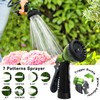 Coil Hose 75FT EVA Coil Garden Hose With 3/4'' Brass