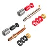 4pc Speaker Banana Plugs Connector Professional 4mm Pure Copper Heavy