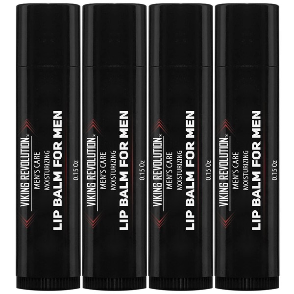 Viking Revolution All Natural Lip Balm - Moisturizer for Dry,
