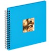 Walther design Photo Album, Textured paper, Ocean Blue, 26 x 25 x 3 cm
