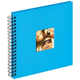 Walther design Photo Album, Textured paper, Ocean Blue, 26 x 25 x 3 cm