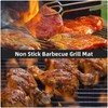 WholeFire BBQ Grill Mesh Mat Set, 3PCS Non-Stick Reusable Grill