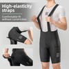 ROCKBROS Cycling Bib Shorts Men’s 5D Padded Bike Bib Shorts