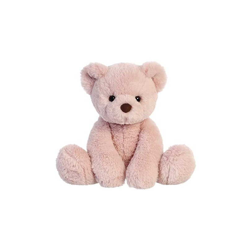 Aurora, 01796, Avery Teddy Bear, Eco-friendly soft toy, Dusty Pink