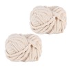 Pack of 2 Thick Wool Yarn, 250 g, Chunky Knit,