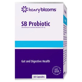 Henry Blooms SB Probiotic Gut Health 60 Vegetarian Capsules